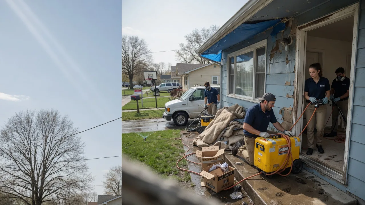 Basement Flood Cleanup in Winchester, OH near me